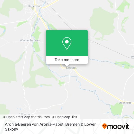 Aronia-Beeren von Aronia-Pabst map