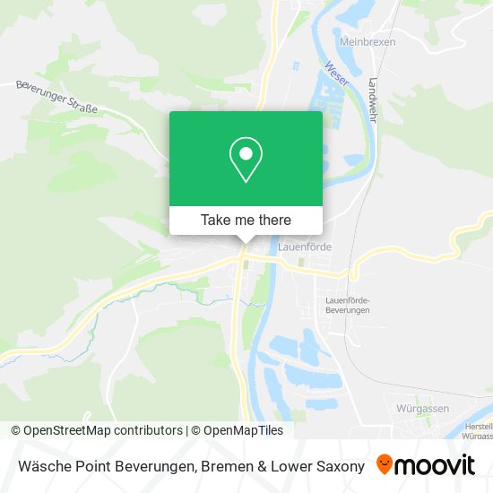 Wäsche Point Beverungen map