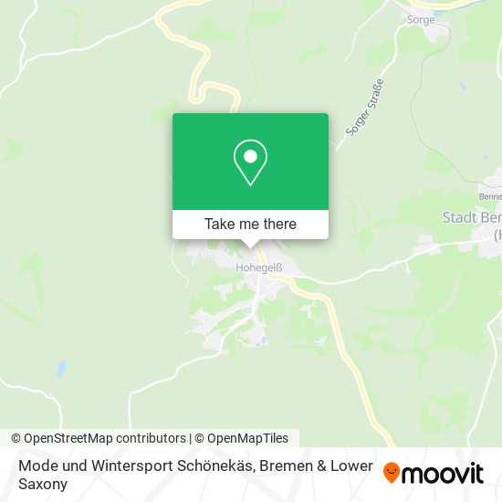 Mode und Wintersport Schönekäs map