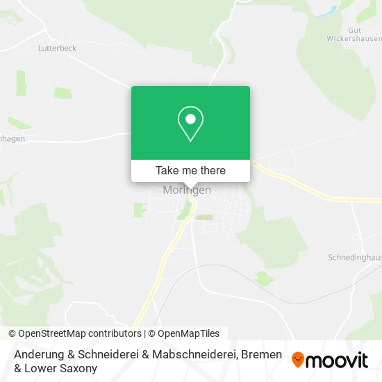Карта Anderung & Schneiderei & Mabschneiderei
