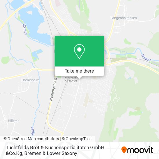 Tuchtfelds Brot & Kuchenspezialitaten GmbH &Co.Kg map