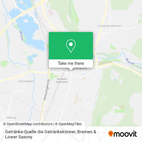 Getränke-Quelle die Getränkekönner map