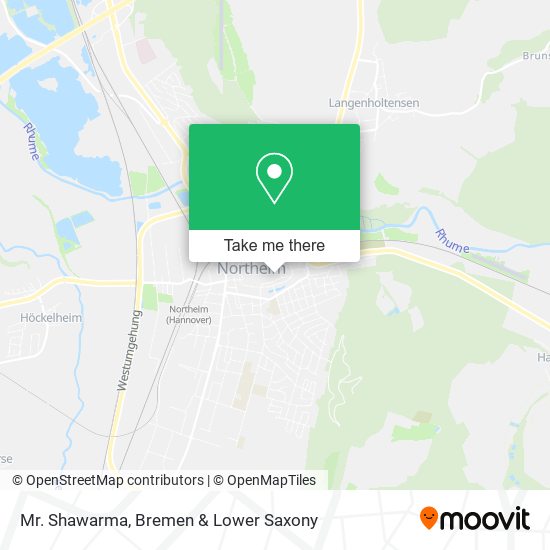 Mr. Shawarma map