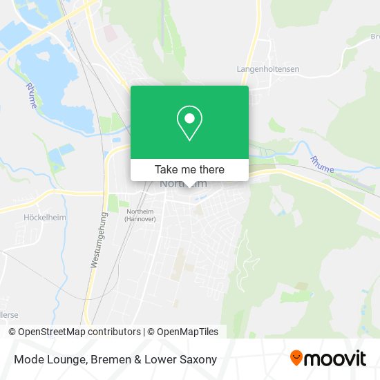 Mode Lounge map