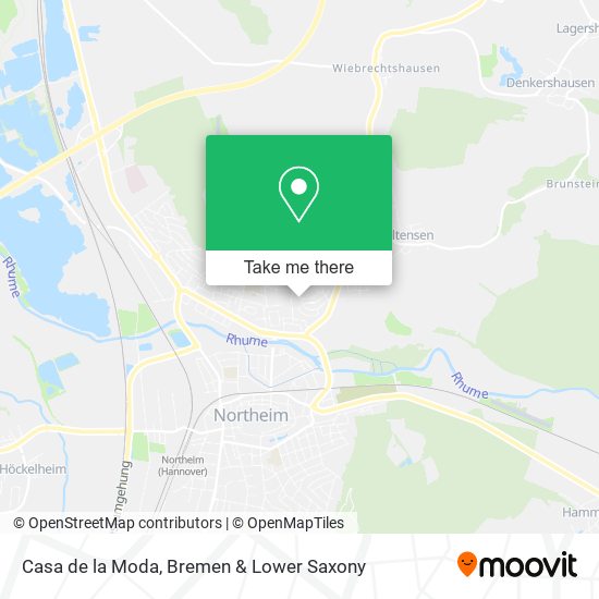 Casa de la Moda map