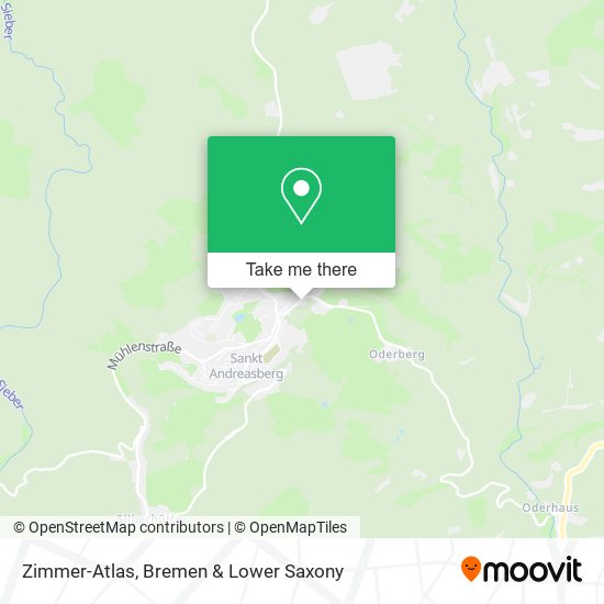 Zimmer-Atlas map
