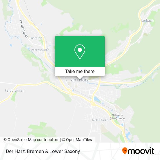 Der Harz map