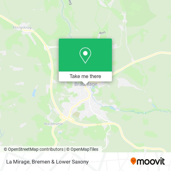 La Mirage map