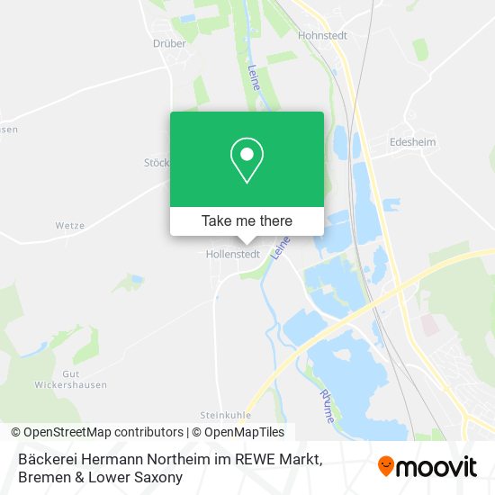 Bäckerei Hermann Northeim im REWE Markt map