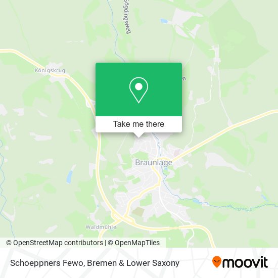 Schoeppners Fewo map
