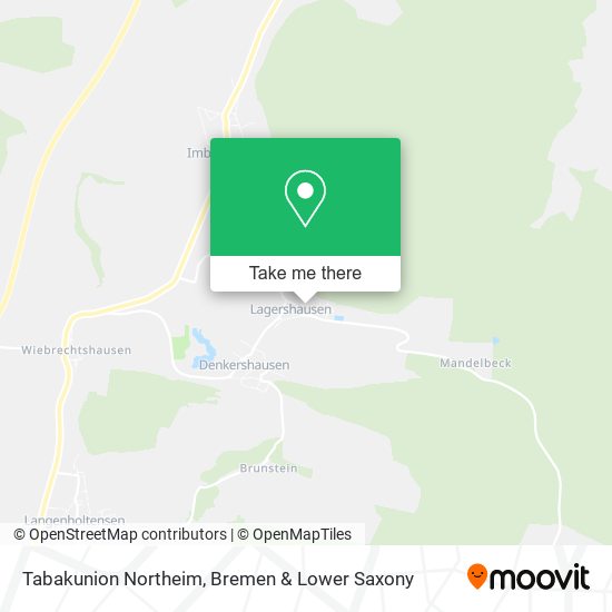 Tabakunion Northeim map