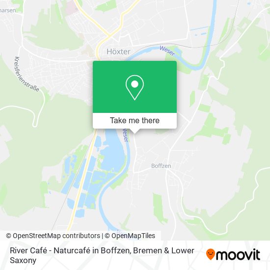 River Café - Naturcafé in Boffzen map