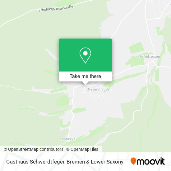 Gasthaus Schwerdtfeger map
