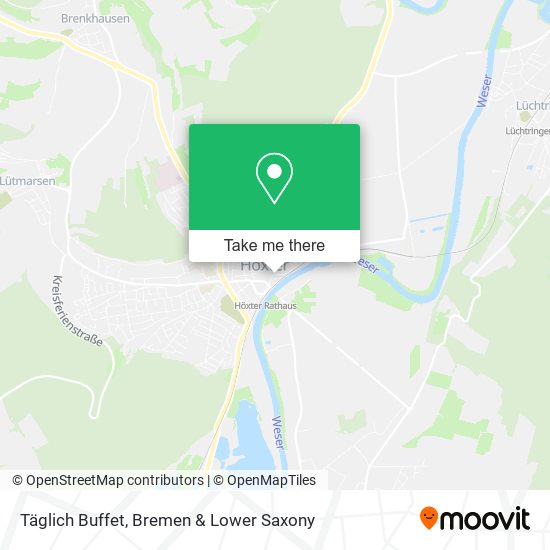 Täglich Buffet map