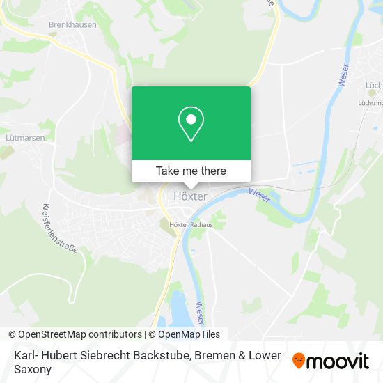 Karl- Hubert Siebrecht Backstube map