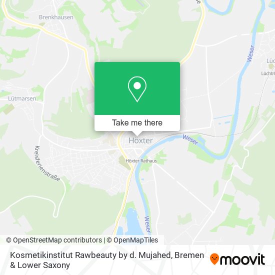Kosmetikinstitut Rawbeauty by d. Mujahed map