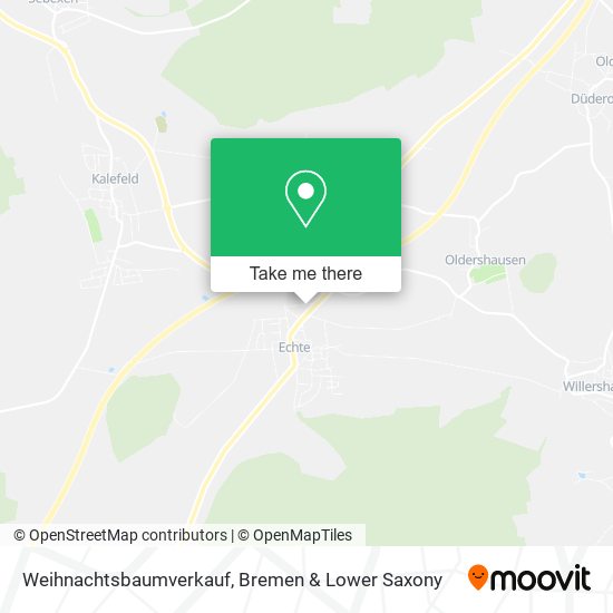 Weihnachtsbaumverkauf map