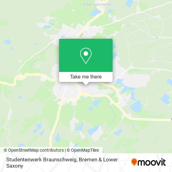 Studentenwerk Braunschweig map