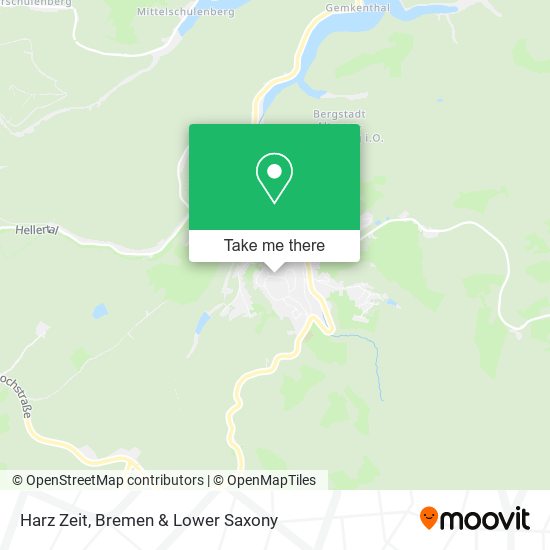 Harz Zeit map