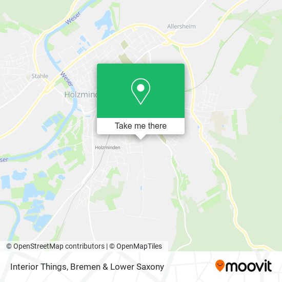 Interior Things map