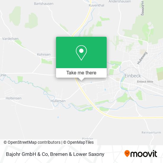 Bajohr GmbH & Co map