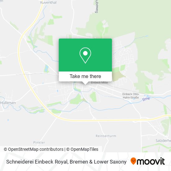 Schneiderei Einbeck Royal map