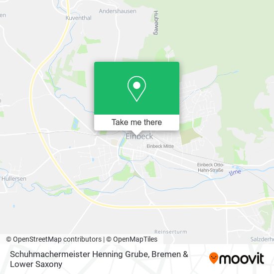 Schuhmachermeister Henning Grube map