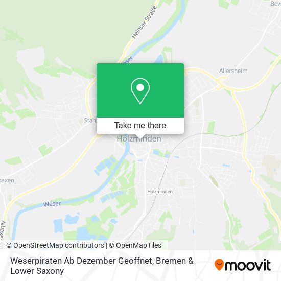 Weserpiraten Ab Dezember Geoffnet map