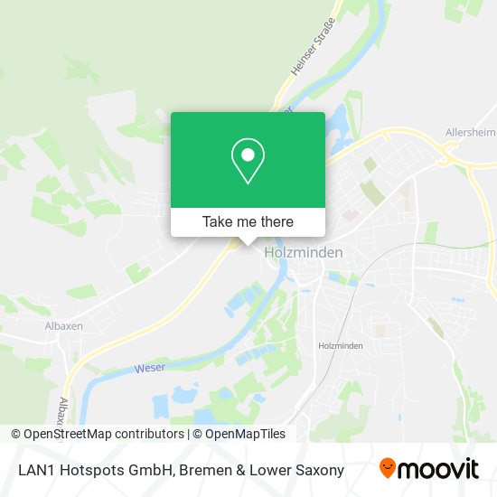 LAN1 Hotspots GmbH map