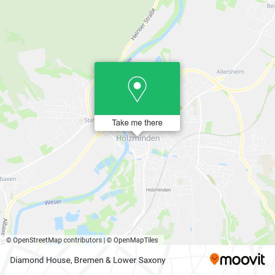 Diamond House map