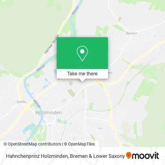 Hahnchenprinz Holzminden map