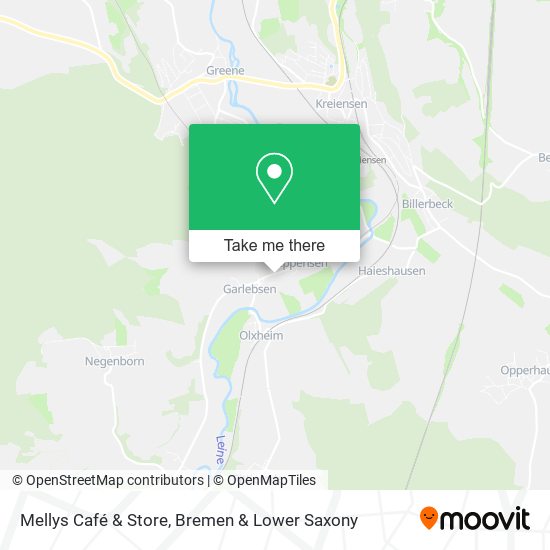 Mellys Café & Store map