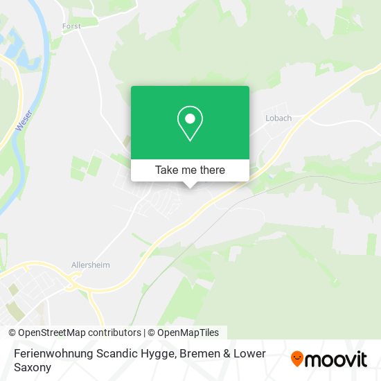 Ferienwohnung Scandic Hygge map