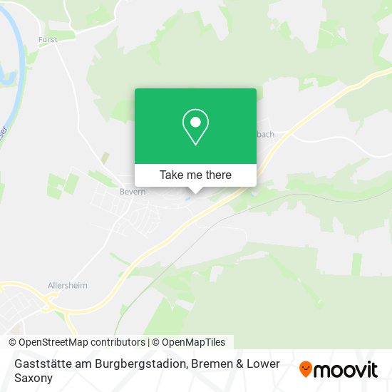 Gaststätte am Burgbergstadion map