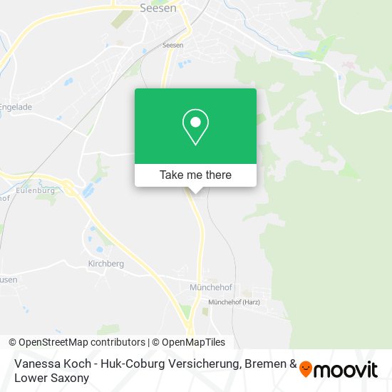 Vanessa Koch - Huk-Coburg Versicherung map