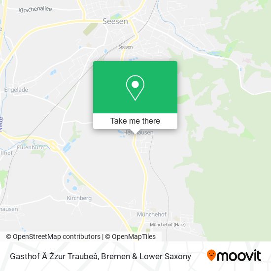 Gasthof Â Žzur Traubeâ map