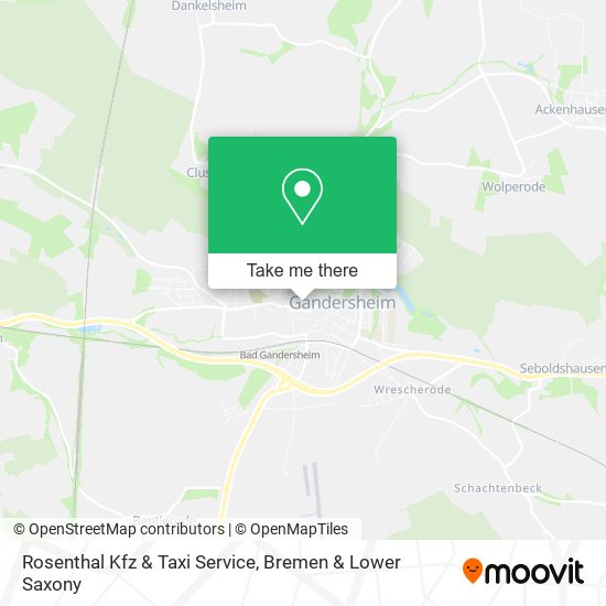 Rosenthal Kfz & Taxi Service map