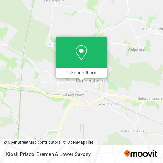 Kiosk Prisco map