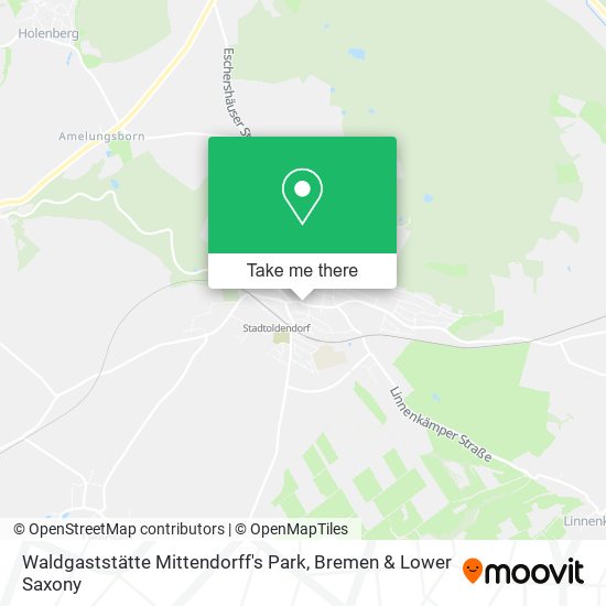 Waldgaststätte Mittendorff's Park map