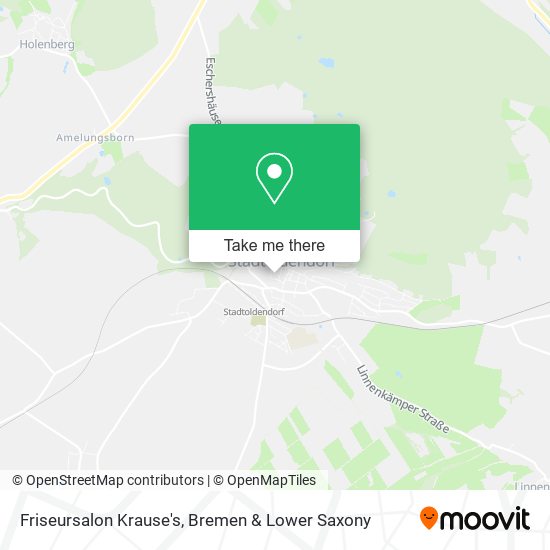 Friseursalon Krause's map
