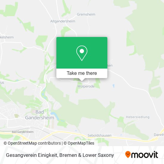 Gesangverein Einigkeit map