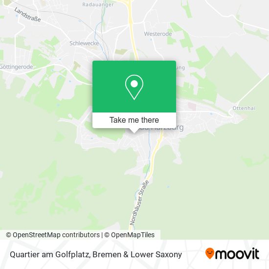 Quartier am Golfplatz map