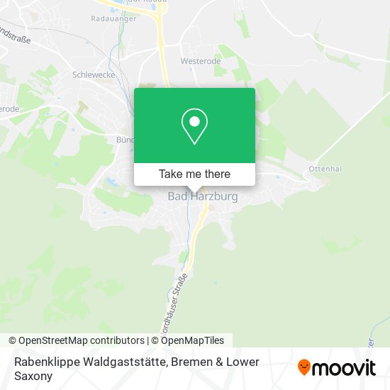 Rabenklippe Waldgaststätte map