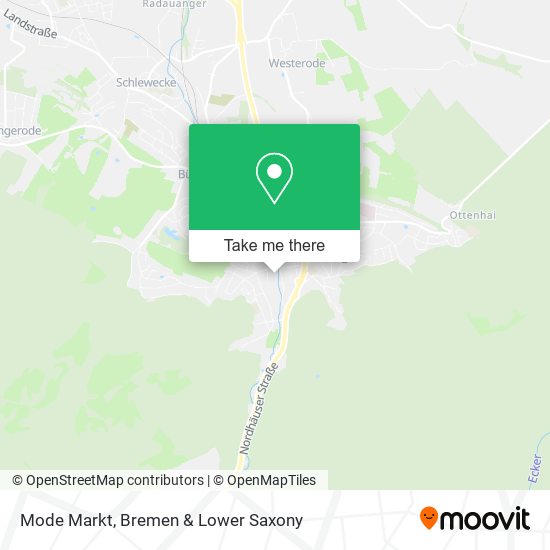 Mode Markt map