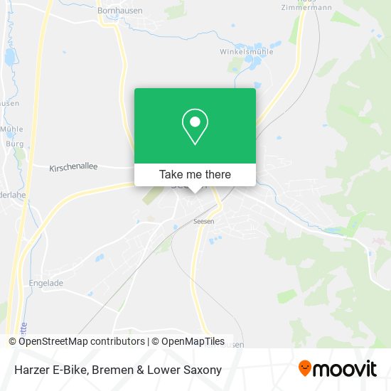 Harzer E-Bike map