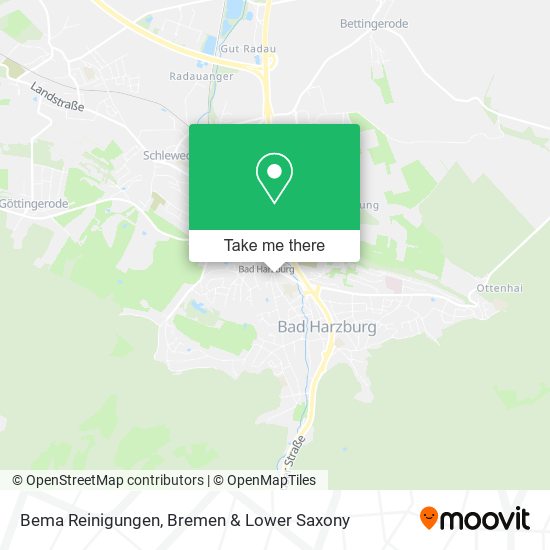Bema Reinigungen map