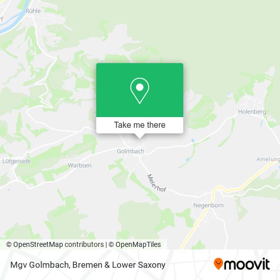 Mgv Golmbach map