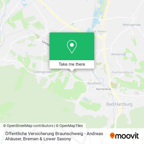 Öffentliche Versicherung Braunschweig - Andreas Ahäuser map