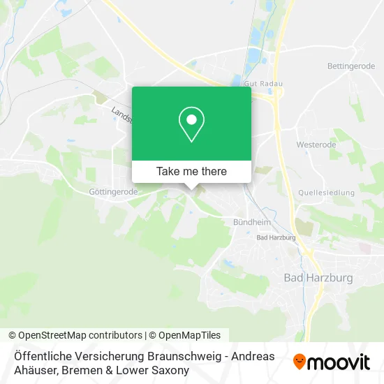 Öffentliche Versicherung Braunschweig - Andreas Ahäuser map