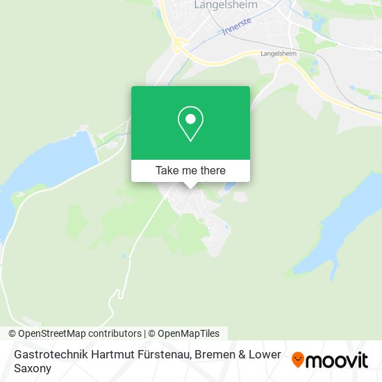 Gastrotechnik Hartmut Fürstenau map